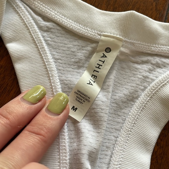 EUC athleta Momentum Seamless Tank in white - Picture 4 of 8